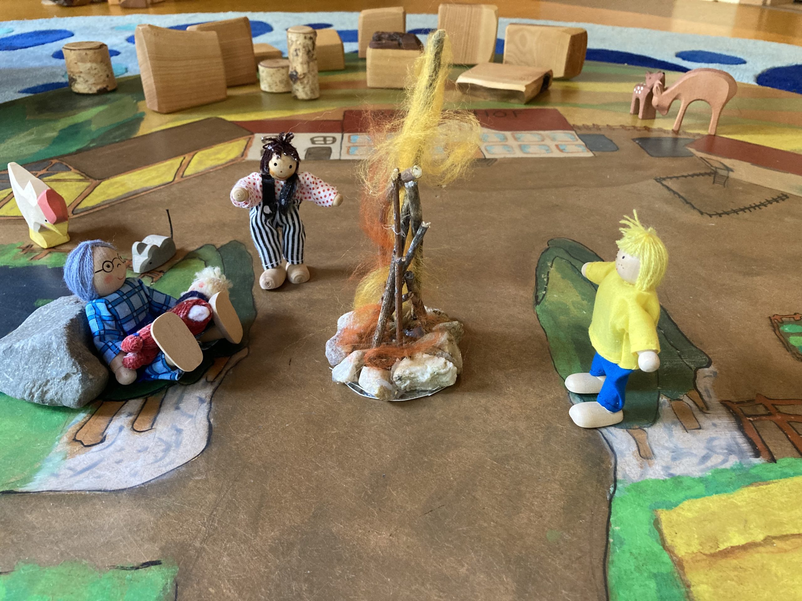 Lagerfeuer Heilpädagogische Praxis Vielfalt Andrea Kriescher