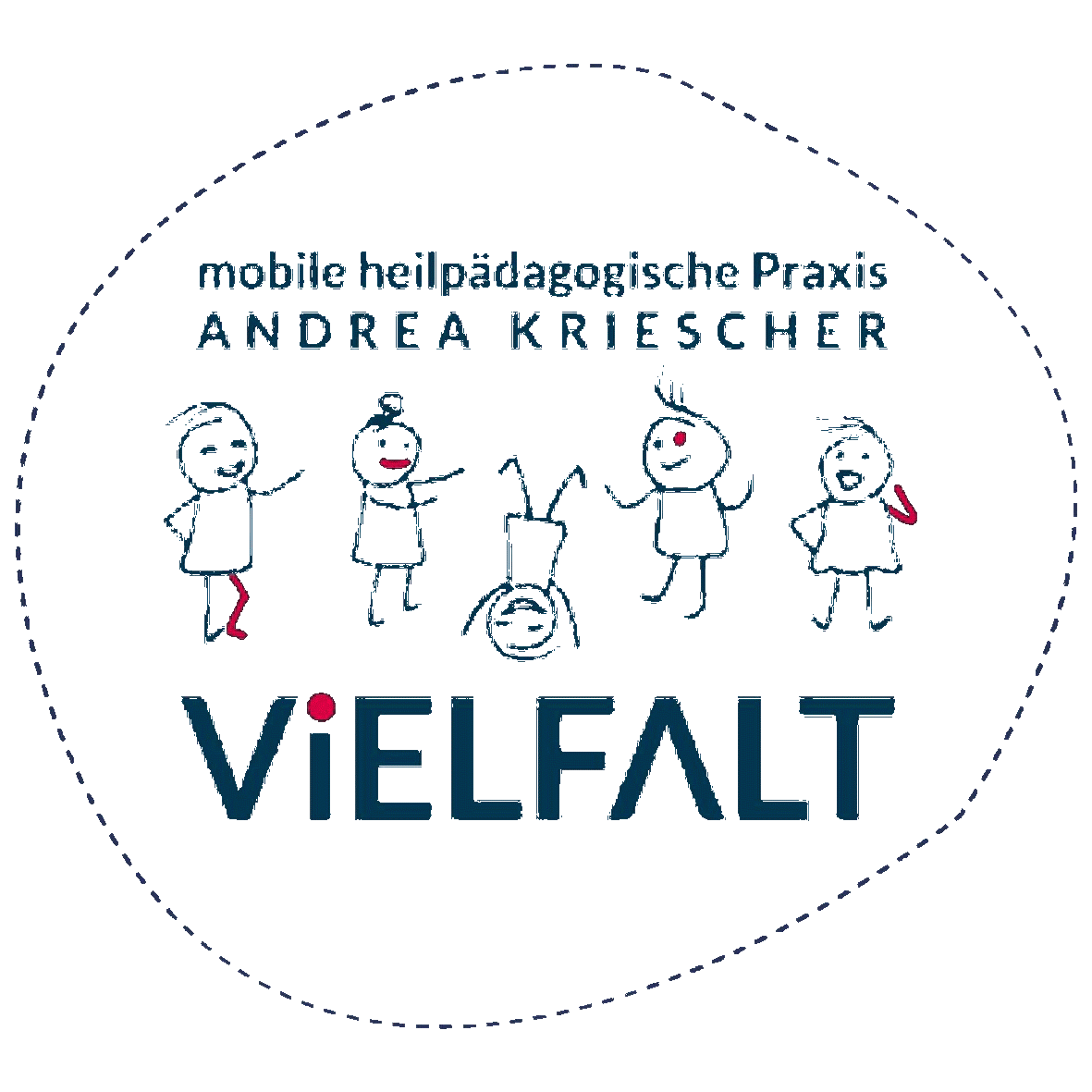 Logo Heilpädagogische Praxis Vielfalt Andrea Kriescher